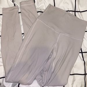 Nude lululemon Align High Rise Pant 28"